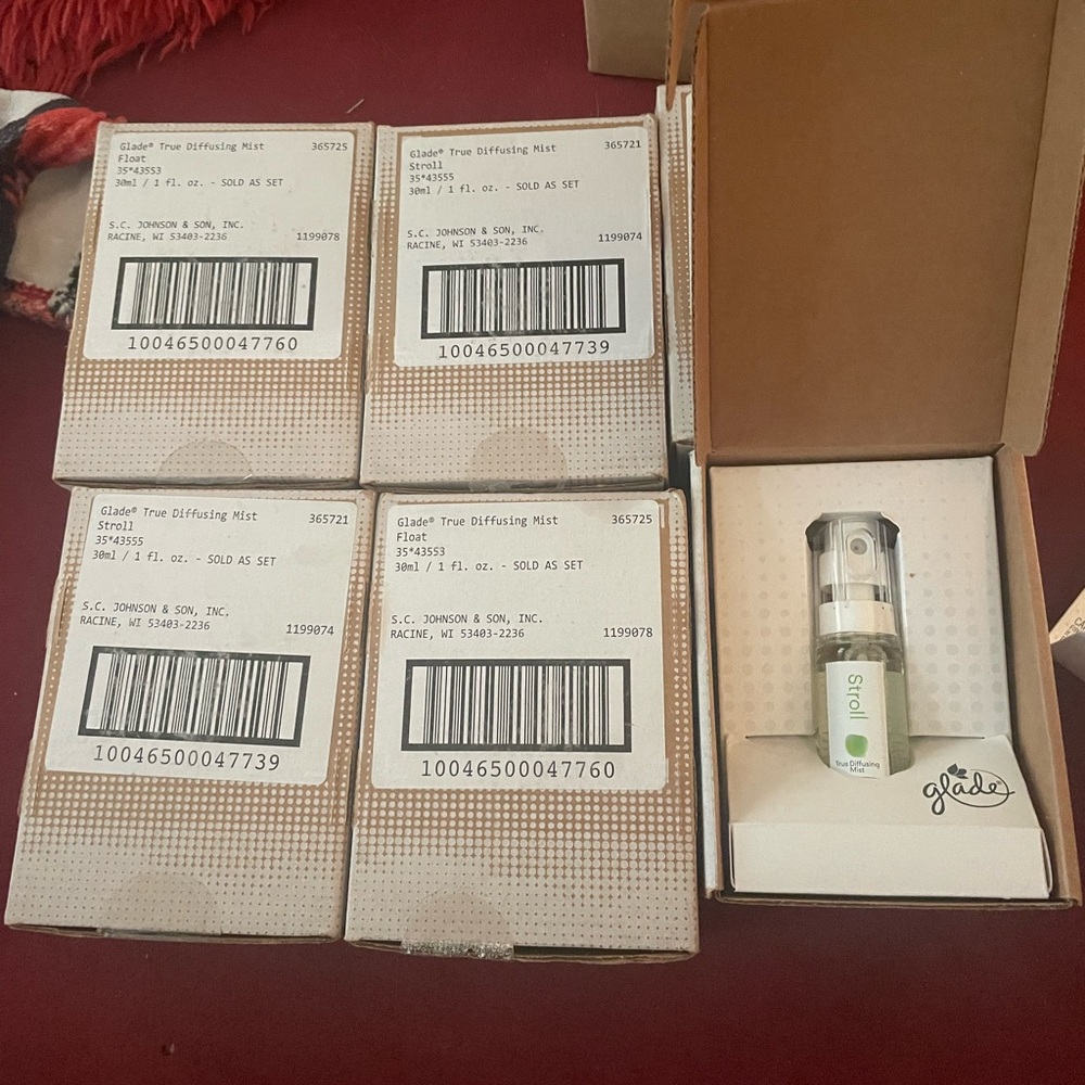 Glade True Diffusing Mist Room Fragrance Spray Bundle
